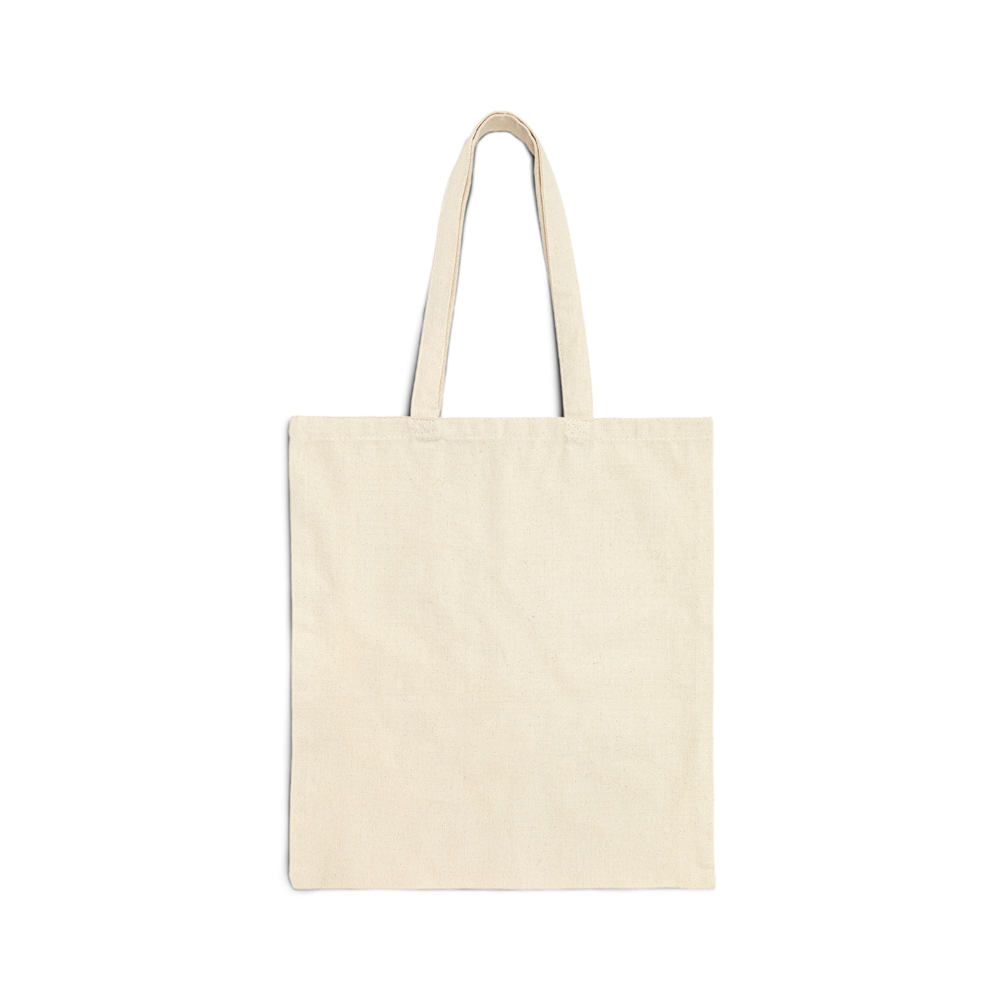 Tote Bag — Minimalist 'Zero Waste' Hanger Design Cotton Canvas Tote