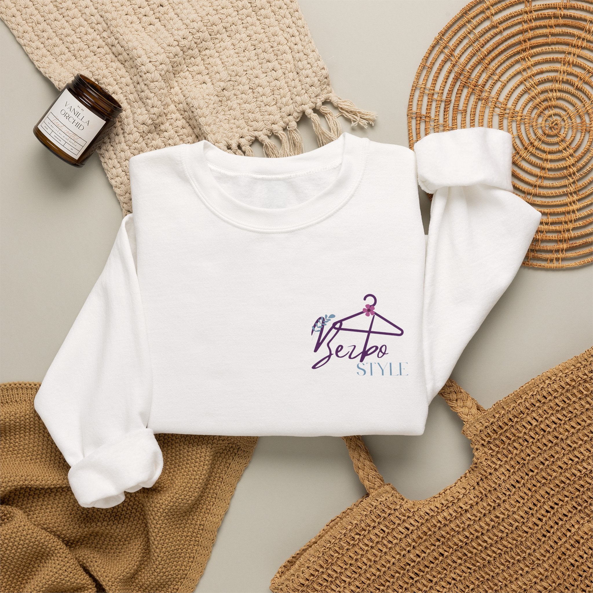 Vintage Hanger Sweatshirt – Retro “Retro Style” Crewneck