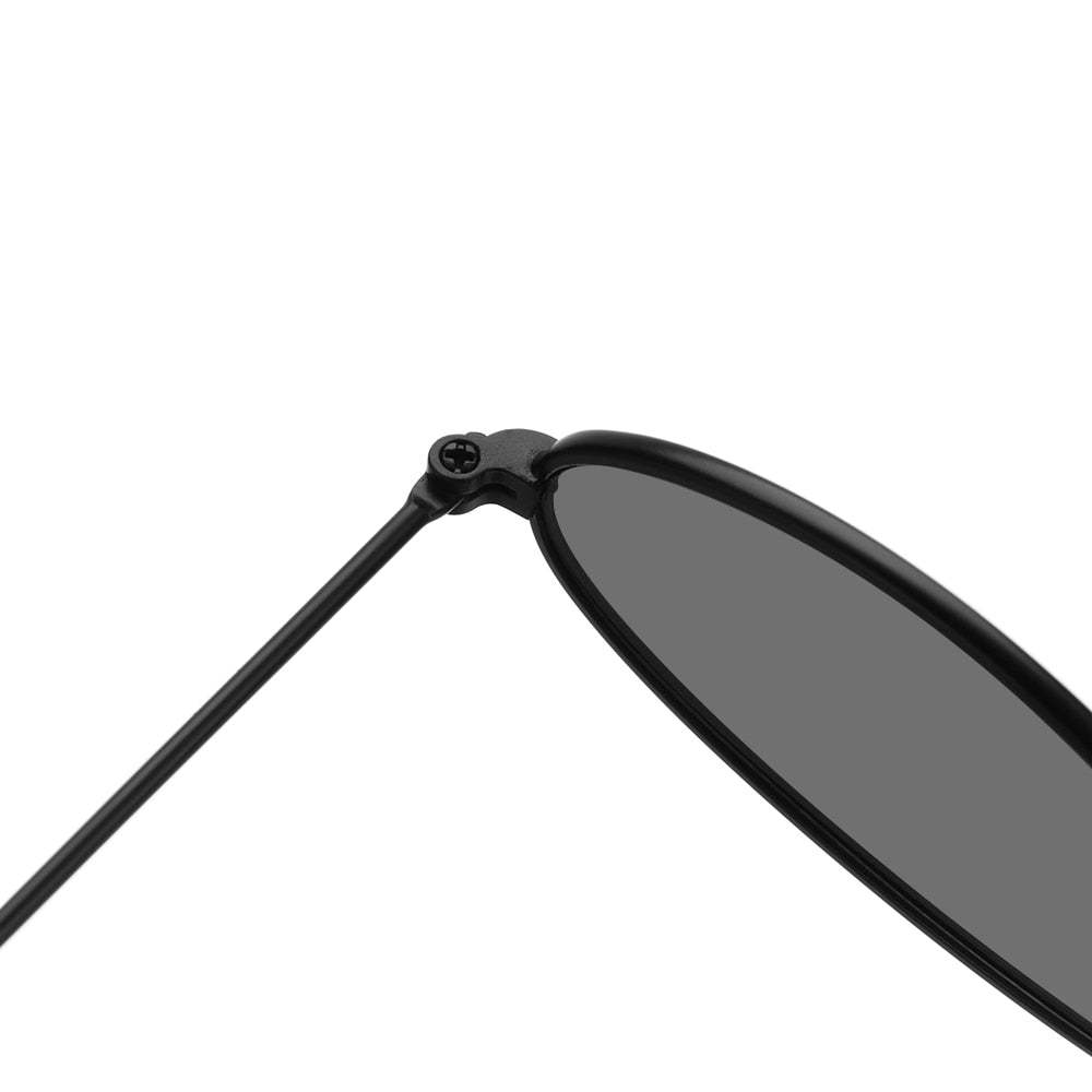 Vintage Small Oval Sunglasses – Retro Fashion Shades (Unisex)