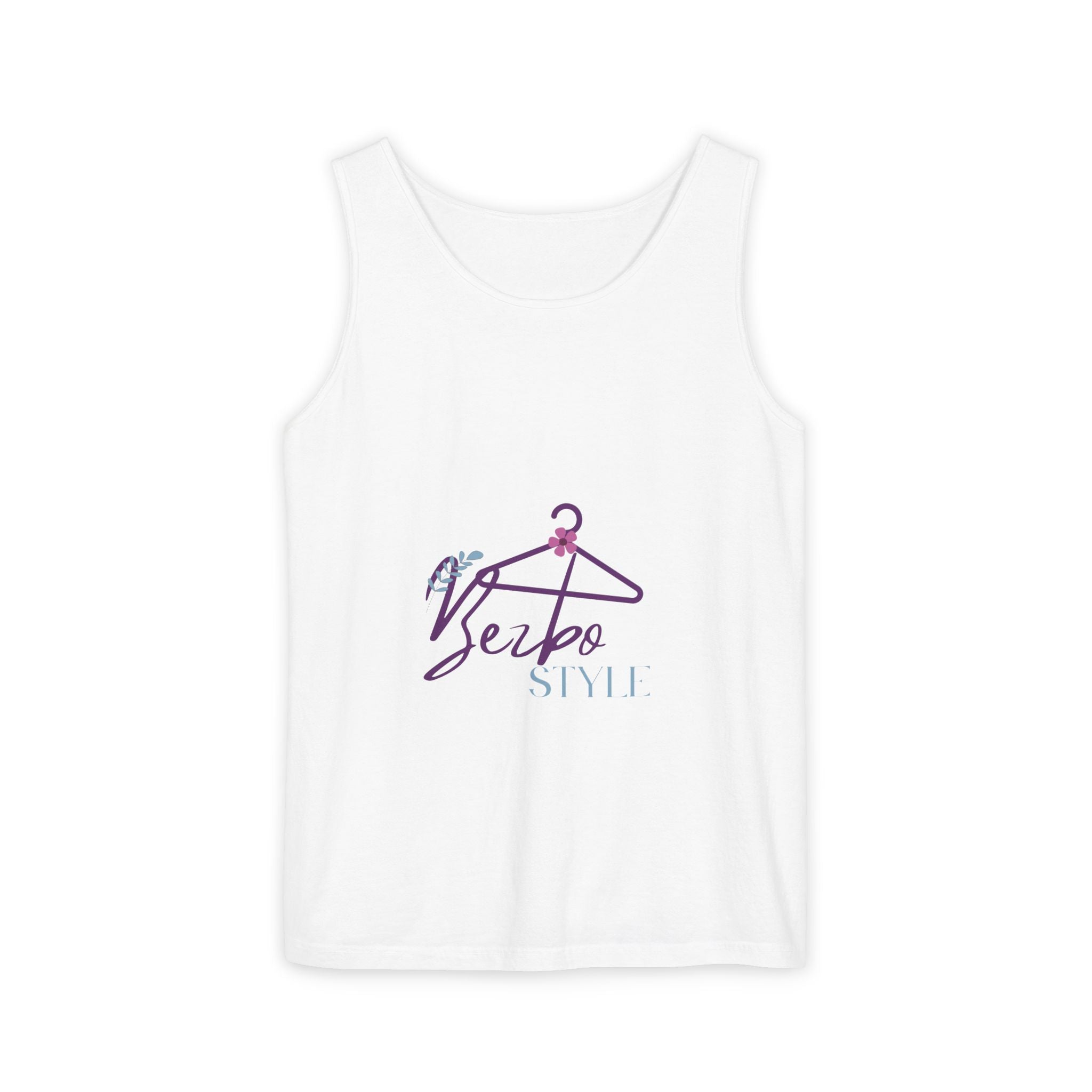 Vintage Retro Graphic Tank Top – “Hanger” Design