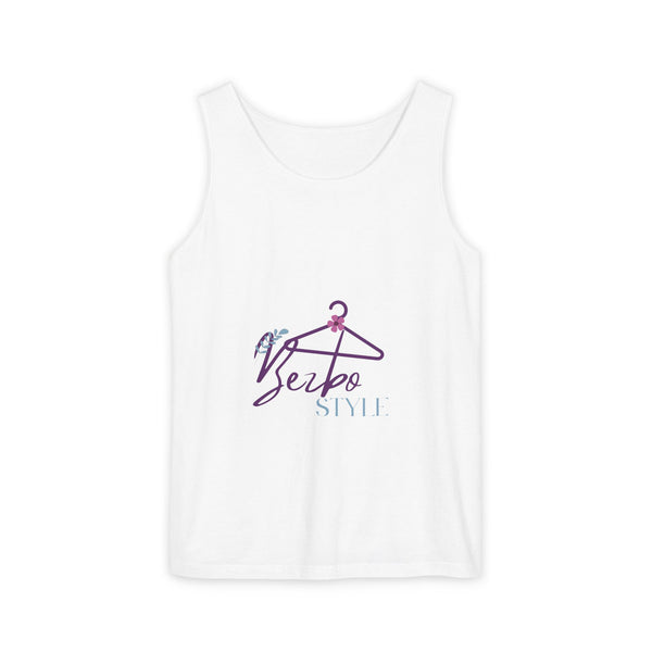 Vintage Retro Graphic Tank Top – “Hanger” Design