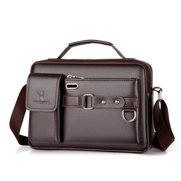 Men’s One Shoulder Crossbody Bag – Casual Business Satchel