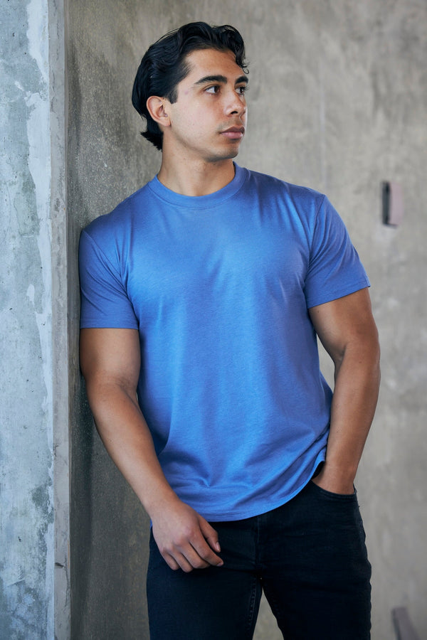 Men’s Bamboo Viscose Organic Cotton Short Sleeve Classic T-Shirt
