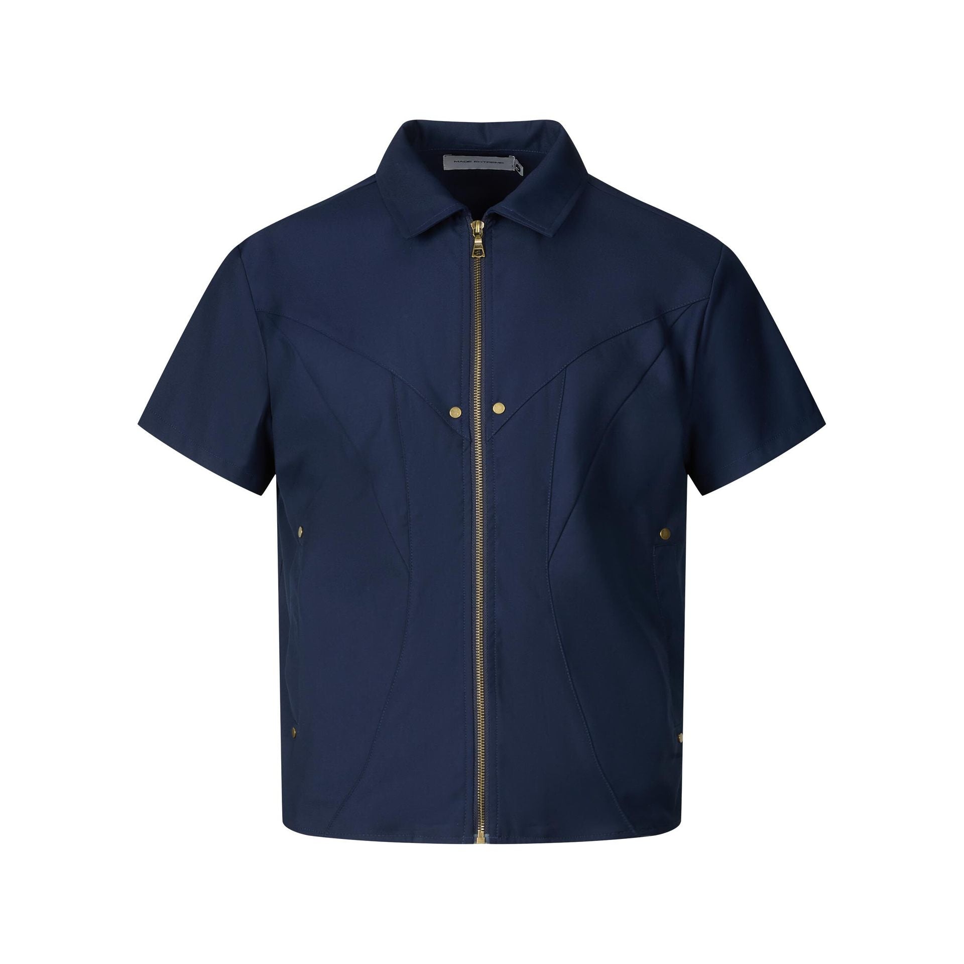 Short sleeved shirt men's loose shirt