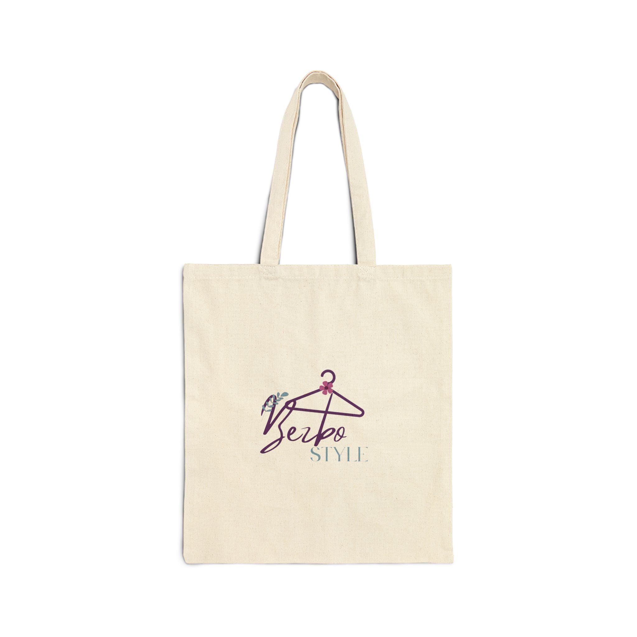 Tote Bag — Minimalist 'Zero Waste' Hanger Design Cotton Canvas Tote