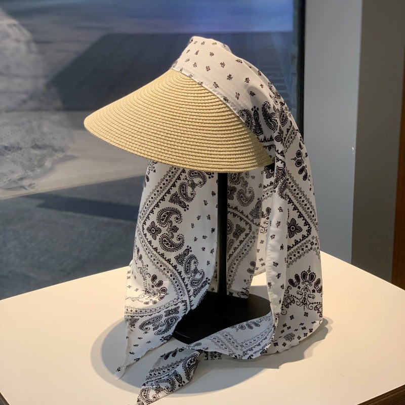 Women’s Straw Beach Hat – Fashion All-Matching Sun Hat