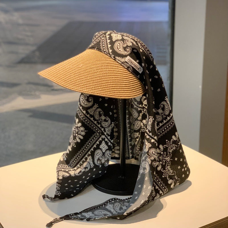 Women’s Straw Beach Hat – Fashion All-Matching Sun Hat