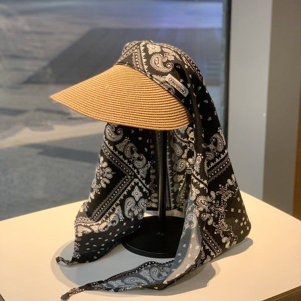 Women’s Straw Beach Hat – Fashion All-Matching Sun Hat