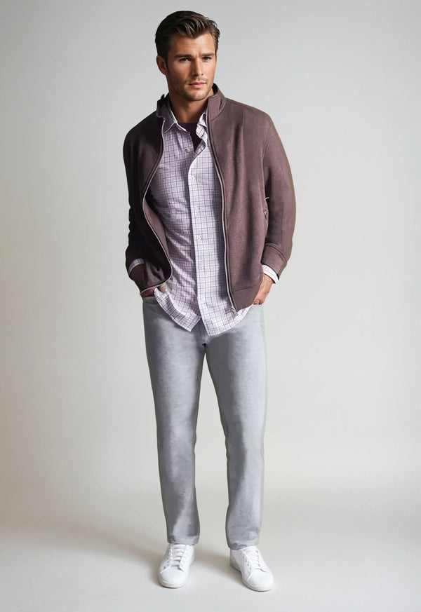 Breckenridge Full-Zip Sweatshirt Espresso Men’s Casual Jacket