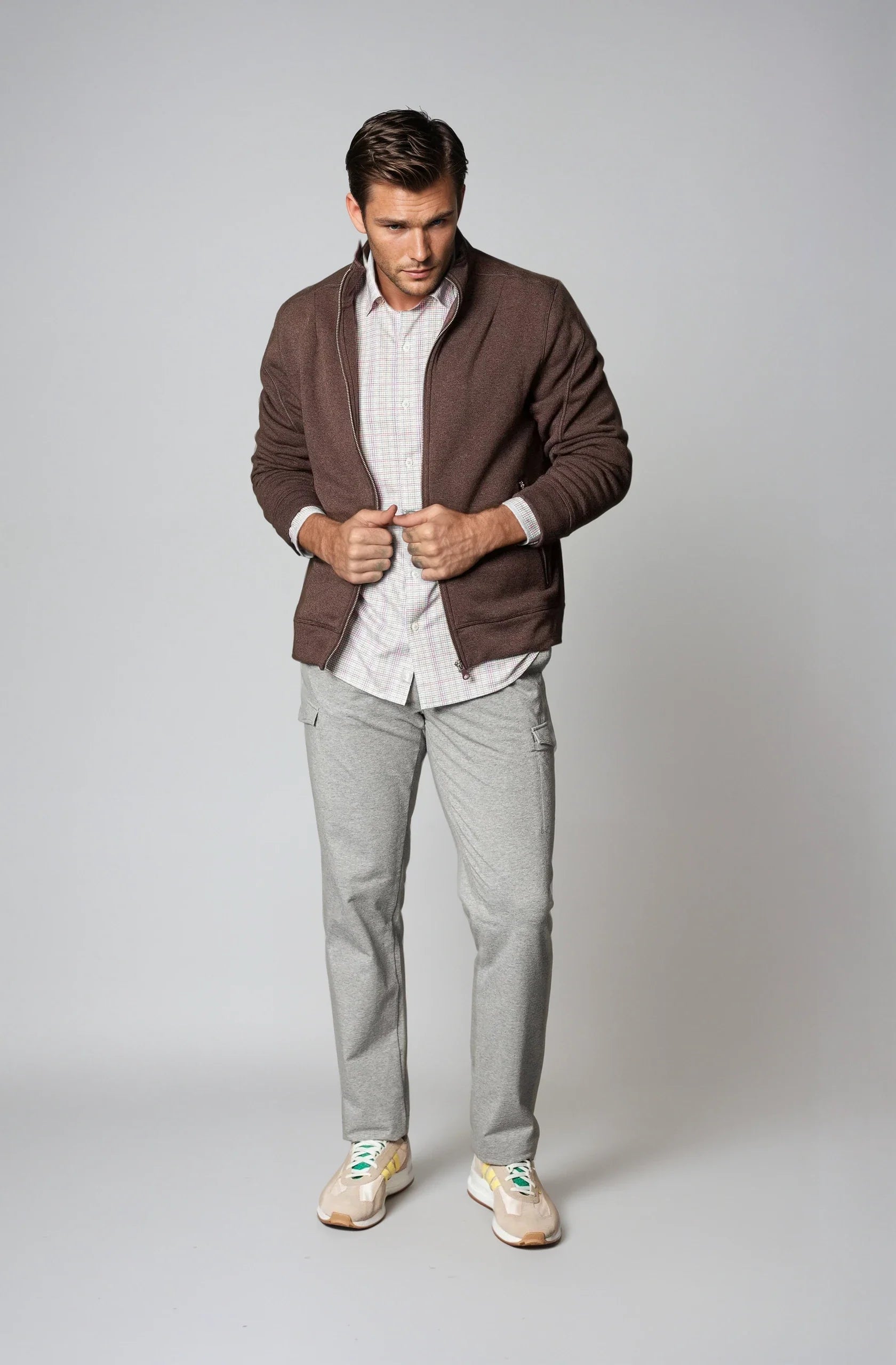 Breckenridge Full-Zip Sweatshirt Espresso Men’s Casual Jacket