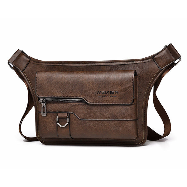 Men’s Waterproof Large Capacity Chest Bag – Crossbody Shoulder Bag