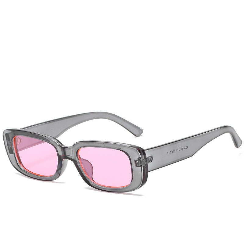Women’s Small Square Sunglasses – Olive Green Trendy INS Style