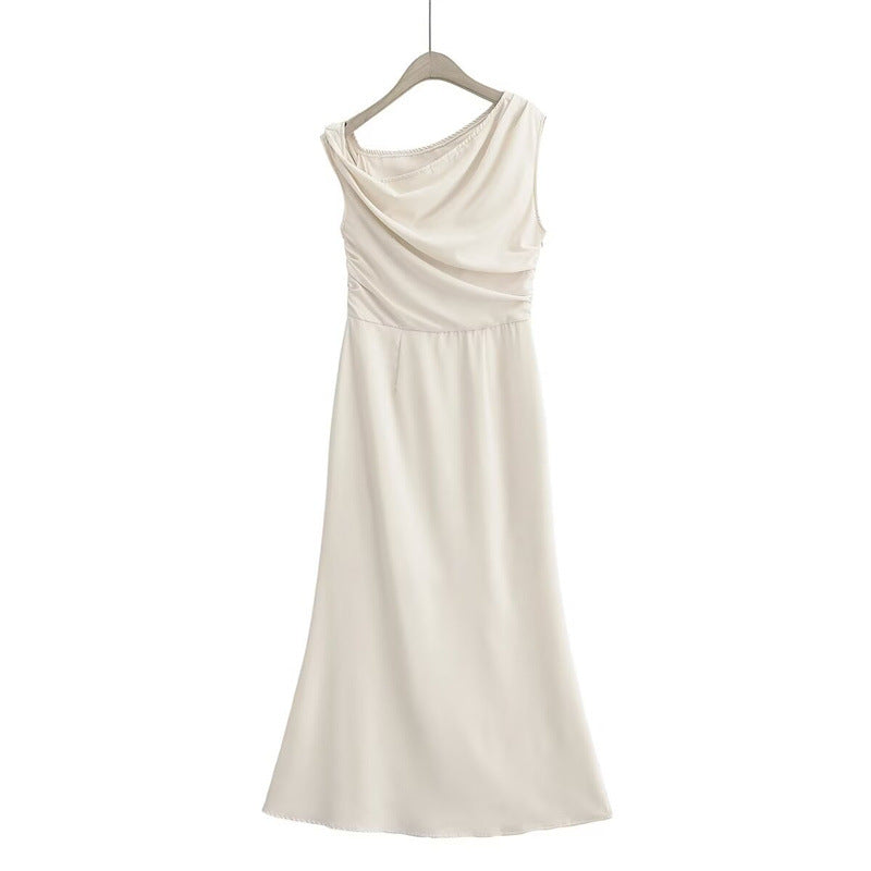 Women’s Off-Shoulder Bodycon Dress – Waist-Cinching Sexy Fit