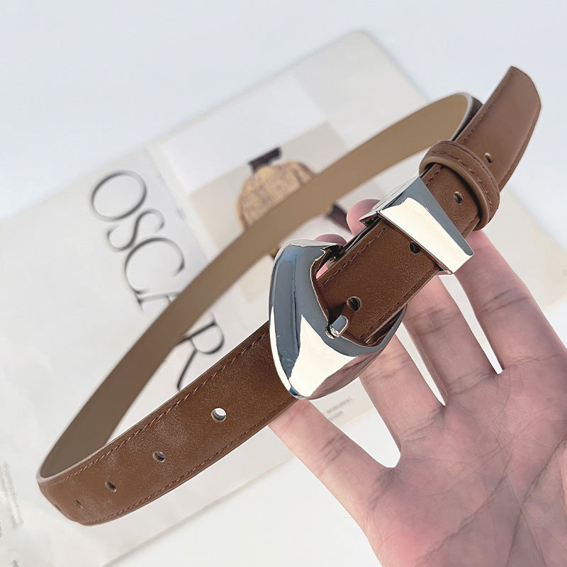 Women’s Suede Leather Pants Belt – Fashion Waist Belt