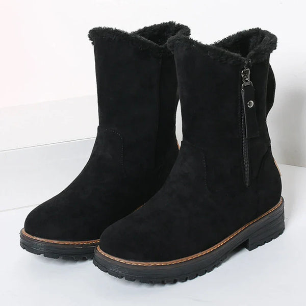 Women’s Fur-Lined Mid-Calf Winter Boots