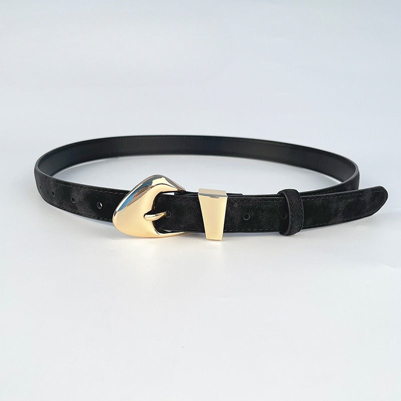 Women’s Suede Leather Pants Belt – Fashion Waist Belt