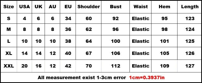 Women’s Chiffon Floral Maxi Dress – V-Neck Elastic Waist Summer Dress