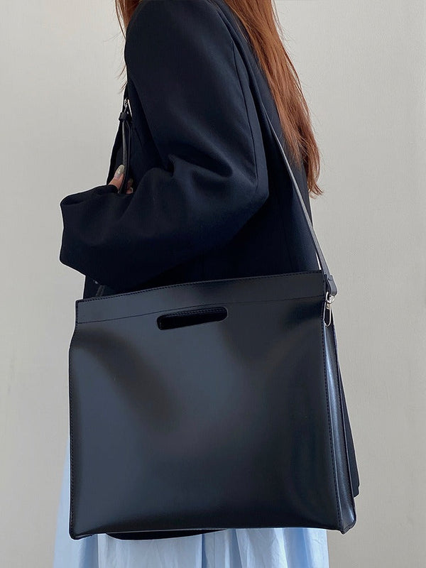 Women’s Simple Office Tote Bag – Laptop & Document Handbag