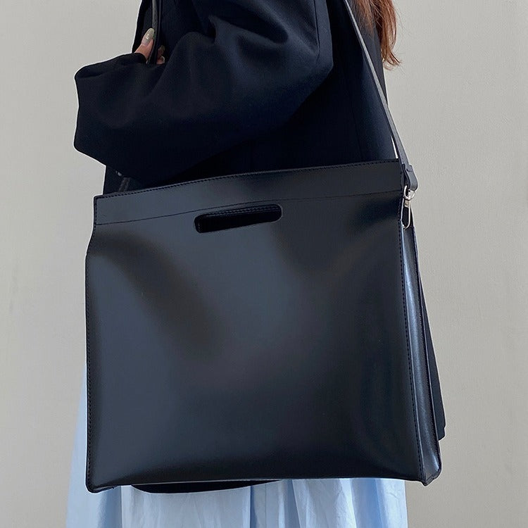 Women’s Simple Office Tote Bag – Laptop & Document Handbag