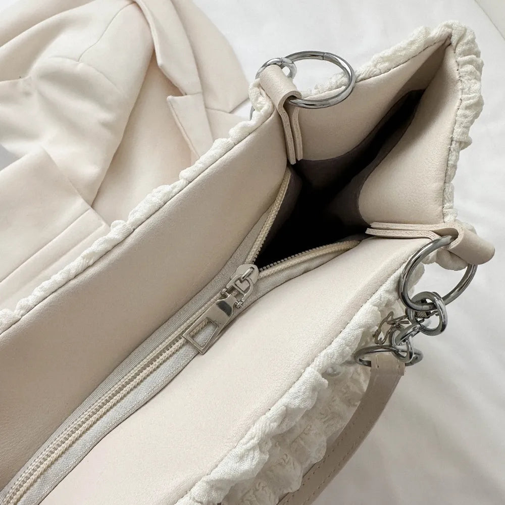 Bubble Textured Tote Bag – Stylish Everyday Handbag