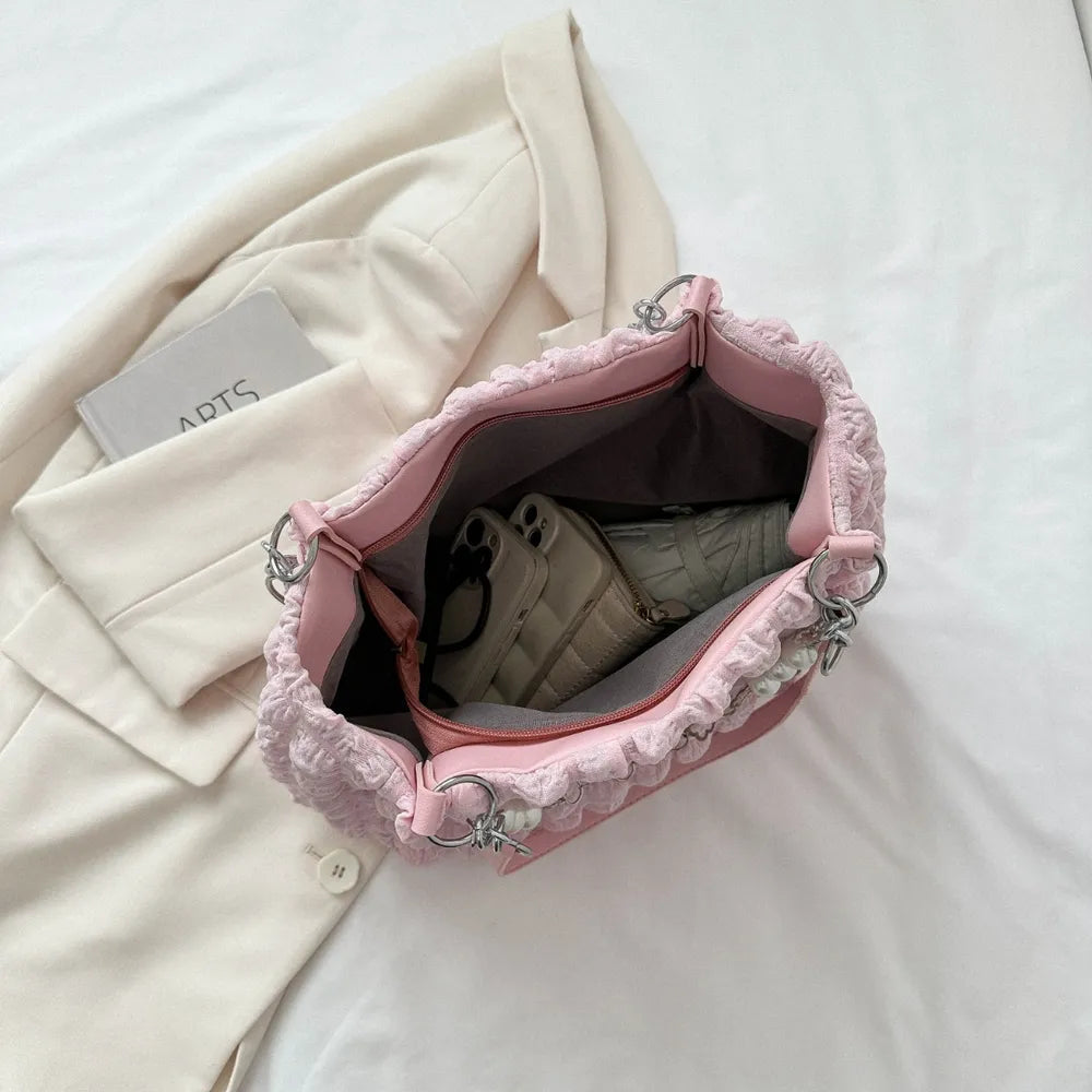 Bubble Textured Tote Bag – Stylish Everyday Handbag