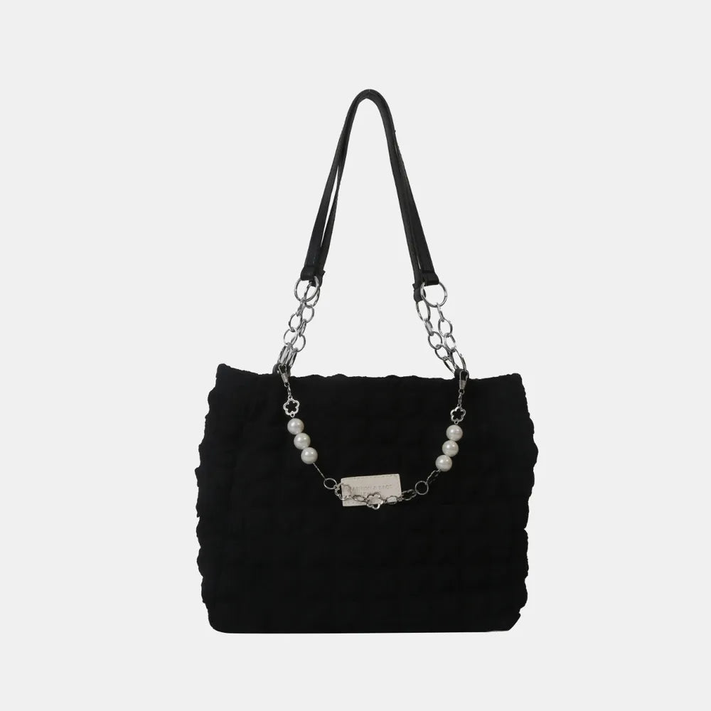 Bubble Textured Tote Bag – Stylish Everyday Handbag