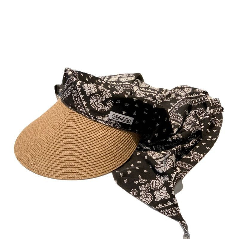 Women’s Straw Beach Hat – Fashion All-Matching Sun Hat
