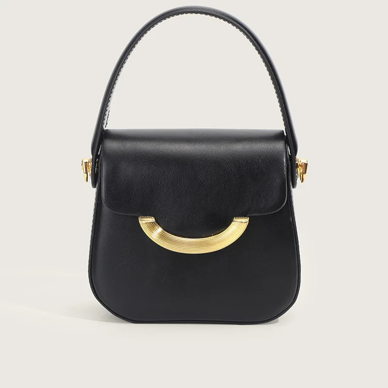 Women’s Mini Square Chain Crossbody Bag – Solid Color Fashion Handbag