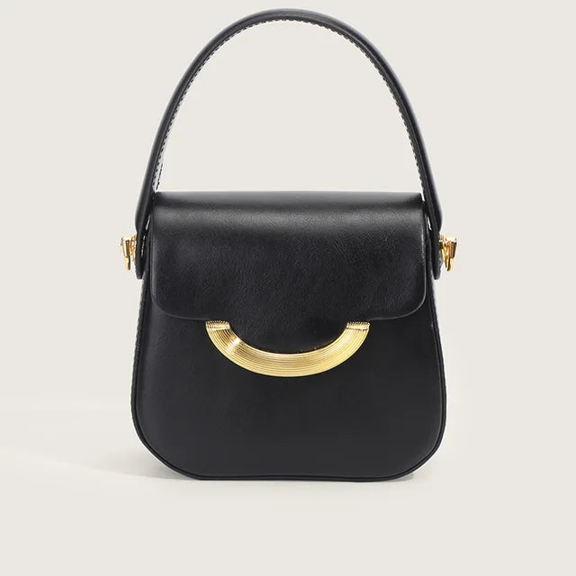 Women’s Mini Square Chain Crossbody Bag – Solid Color Fashion Handbag