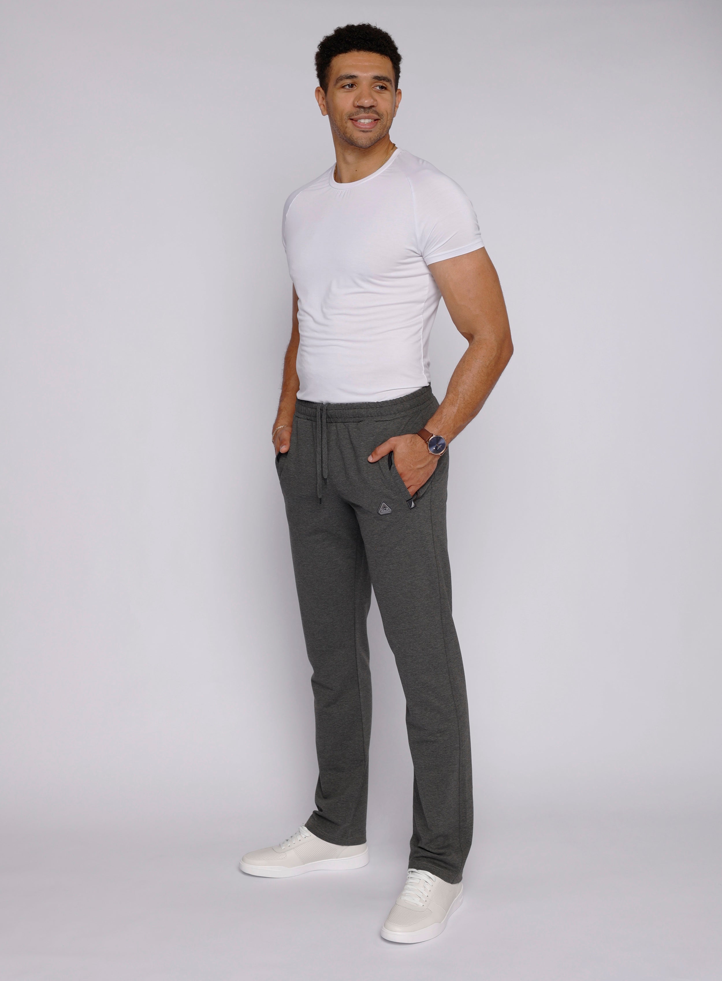 Men’s Tall Fit Straight Athletic Sweatpants – All-Day Comfort